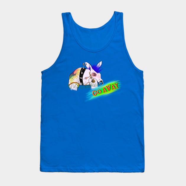 Go Away! Tank Top by skrbly